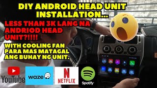 Paano magkabit ng android head unit? | DIY android head unit installation | android head unit