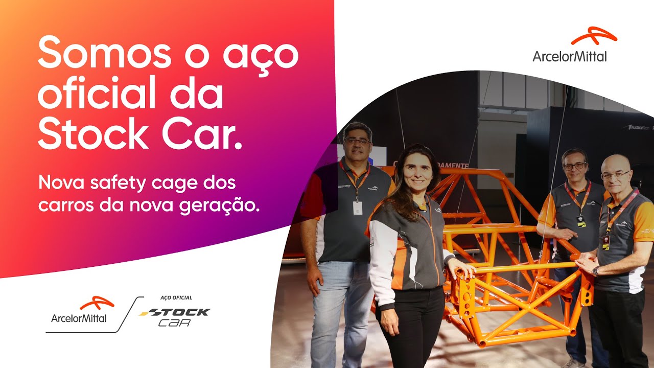 Nova Geração De Carros Stock Car | Aço ArcelorMittal - YouTube