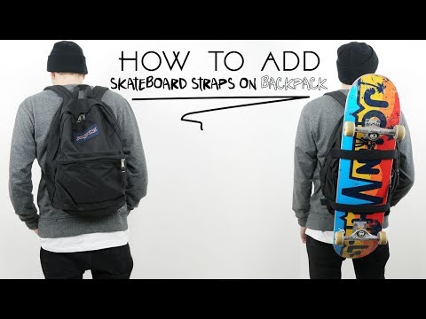 How to Make Skateboard Backpack How to Make Skateboard Backpack