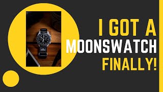 MY MoonSwatch Has Landed!