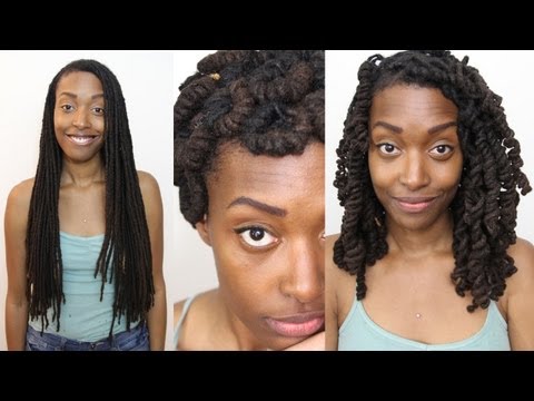 Loc Hairstyle Tutorial: Modified Pipe Cleaner Curls Loc Hairstyle Tutorial: Modified Pipe Cleaner Curls