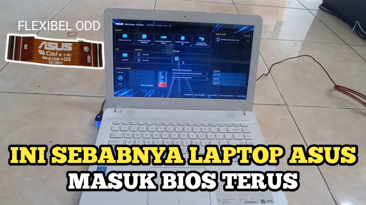 Cara Mengatasi Laptop Asus Masuk BIOS Terus - YouTube