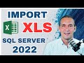 Import Excel Spreadsheet into SQL Server.