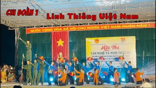 Hoạt Cảnh - Múa Linh Thiêng Việt Nam (Chi đoàn 1 - Quỳnh Lâm - Quỳnh Lưu - Nghệ An)