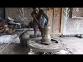 Pot Making With CLAY; Amazing Talent of Indian Potter in Village  Small Scale IndustrieS