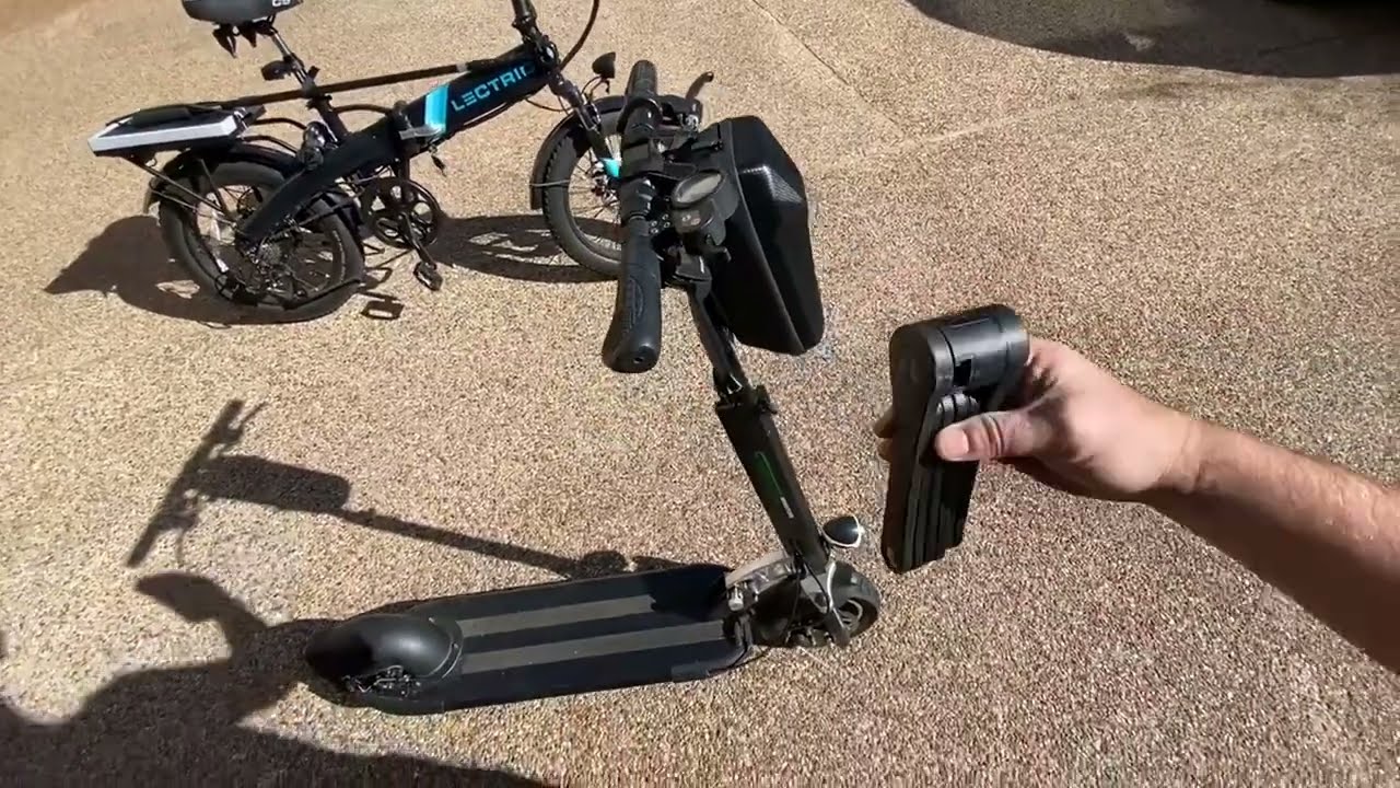 FoldyLock Mini Folding Bike Lock Review, Compact, Strong Bike Or ...