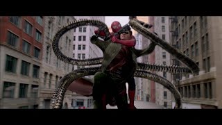 Spider-Man vs Doc Ock Train Fight with No Music (Spider-Man 2)