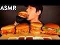 MOST POPULAR FOOD FOR ASMR CHICKEN SANDWICHES (Popeyes, KFC, Chick fil a, McDonalds) No Talking