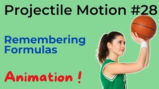 Projectile Motion (JEE NEET Animation) | #28 | Incline | Remembering Formulas | Physics