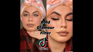 Viral ‘’✨BOLD GLAMOUR✨’’ Filter Tutorial | How to Recreating makeup Tutorial