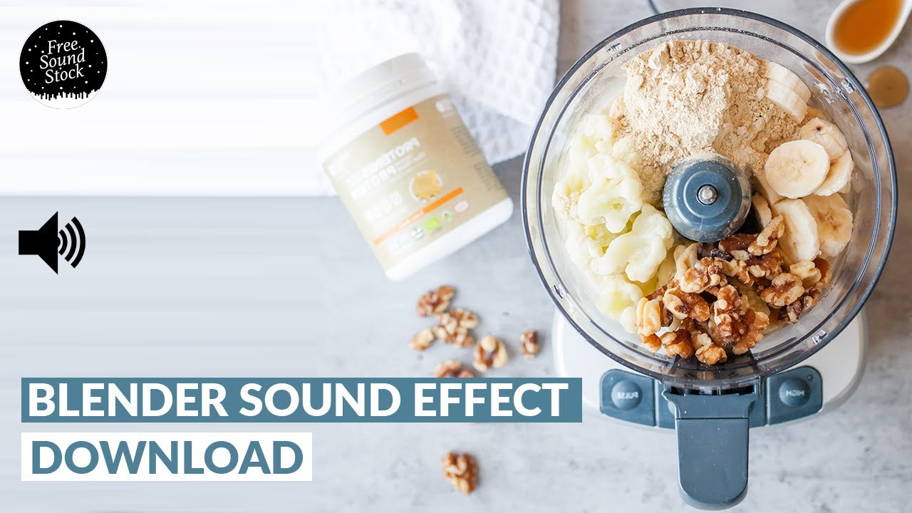 Blender Sound Effect Youtube