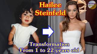 Hailee Steinfeld transformation from 1 to 22 years old