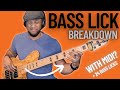 25 Grooving licks for Bass Players with Midi?