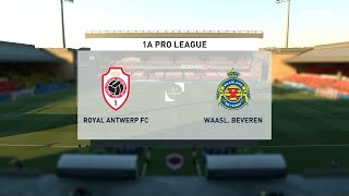 Antwerp vs Waasland Beveren | Belgian Pro League (29/01/2021) | Fifa 21