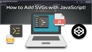 How to Add SVGs with JavaScript! CodePen Tutorial!