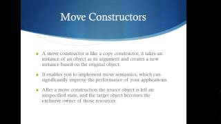 CS341 - Move Semantics