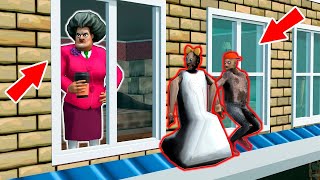 Granny vs Evil Little Granny vs Ice Scream - funny horror animation (funny mix 16)