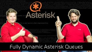 Asterisk Tutorial 27 - Dynamic Queues - The Solution [english]