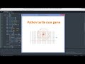Python Turtle Race Game  | Python Tutorial | Python for beginners