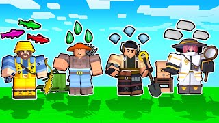 We Became The LEGENDARY FARMING SQUAD.. (Roblox Bedwars)