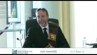 19th Assembly, 2nd Session, Day 66- Dëne Sųłıné Yatıé / Chipewyan Interpretation 4MARCH2021