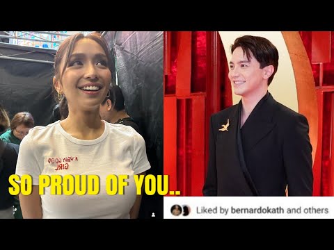 Kathryn Bernardo SUPER PROUD sa Boyfriend na si Alden Richards•Nilike ang photo nito sa GMA Gala