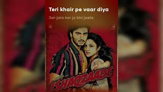 #Ishaqzaade - Full Title Song | Arjun Kapoor | Parineeti Chopra | Javed Ali | Shreya Ghoshal