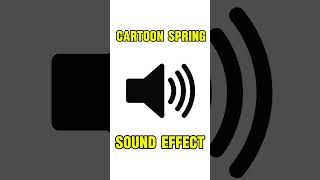 Cartoon Spring Sound Effect #trending #sound #shorts #viralsounds