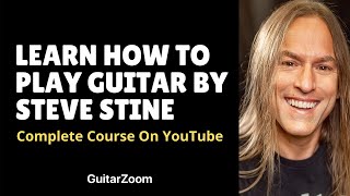 Learn How To Play Guitar by Steve Stine - Beginner Guitar Lesson #1
