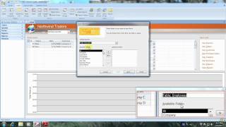 Access 2007 Tutorial How To Create a Form using the Form Wizard