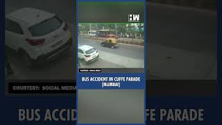 #Shorts | Bus accident in Cuffe Parade (Mumbai) | Road Safety | Maharashtra | Travellers | Passenger