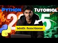 Python Math Functions | Built-in Math Module Explained with Examples