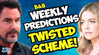 Bold and Beautiful Weekly Predictions: Bill's TWISTED Scheme & Shauna's BIG Demand! | Soap Dirt