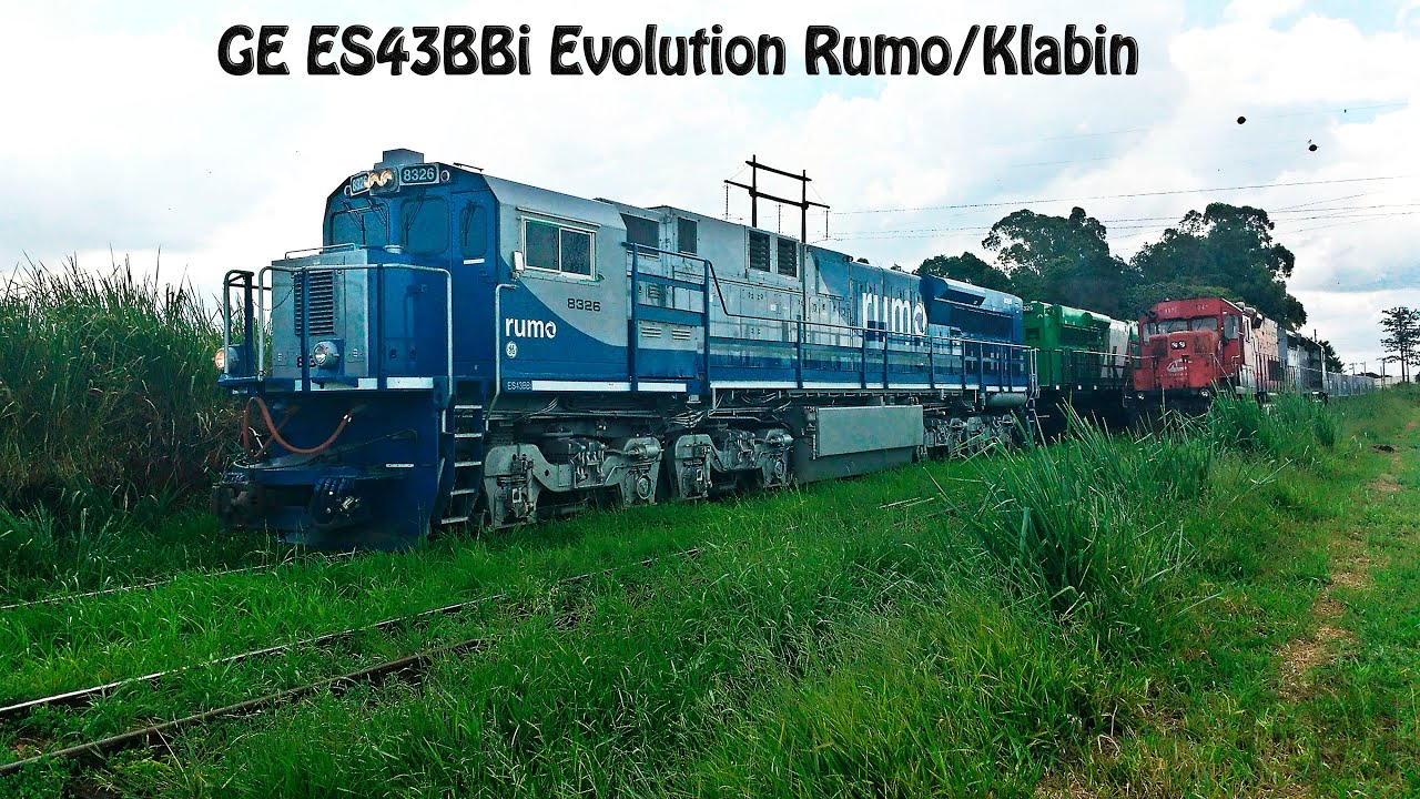 Ge Es43bbi Evolution Trem Carregado Youtube