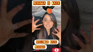 reshma return on tiktok |welcome back reshma |reshma return on tiktok live |reshma tiktok video