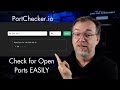 PortChecker - Check for Open Ports EASILY (Docker Tutorial)