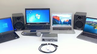 How to connect a FireWire Audio Interface to a Mac or PC with Thunderbolt 3/USB-C