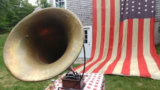 Stars and Stripes Forever march played by the Edison Military Band - Edison 93 w/ 45-STAR FLAG