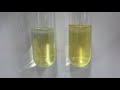 Testing for an alkene with bromine water  MVI 1305