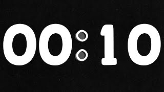 10 Second Black & White Timer