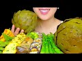 HEALTHY EATING ASMR: ROASTED VEGGIES PLATTER (ARTICHOKES, ASPARAGUS, EGGPLANT) | TracyN ASMR