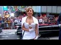 Lady Gaga Stuns on 'GMA' With Paper Dress