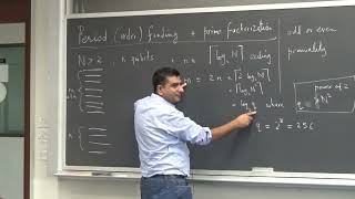 Lecture 13: Shor's Factoring I - Intro to Quantum Information Science and Technology(2023)