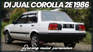 DI JUAL COROLLA SE SALOON 1986 PERAWATAN