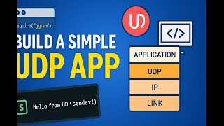 73. 🚀 Build a Simple UDP App in Node.js | Learn UDP vs TCP Networking for Backend Devs
