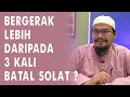 09-11-2021 USTAZ ADLI MOHD SAAD: BERGERAK LEBIH DARIPADA TIGA KALI BATAL SOLAT.