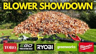 Ultimate Leaf Blower Battle (Don’t Buy Until You Watch)