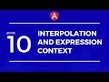 Angular 2 : Interpolation & Expression Context