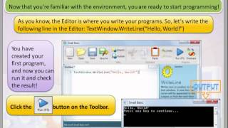 CIS 116 Introducing Small Basic