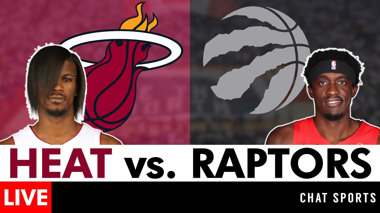 Miami Heat Vs. Toronto Raptors Live Streaming Scoreboard, Play-By-Play ...